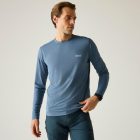 Regatta MndoAntiinsectLST Férfi póló kék