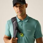 Regatta Maverik stretch Férfi galléros póló kék