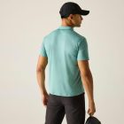 Regatta Maverik stretch Férfi galléros póló kék