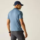 Regatta Maverik stretch Férfi galléros póló kék