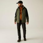 Regatta Calderdale VI Férfi esőkabát 10000 mm vízálló fekete