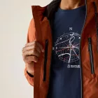 Regatta Shorebay Jacket Férfi esőkabát 15000 mm vízálló barna