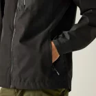 Regatta Frankie Jacket Férfi esőkabát 15000 mm vízálló fekete