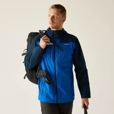 Regatta Calderdale Férfi esőkabát 15000 mm vízálló kék