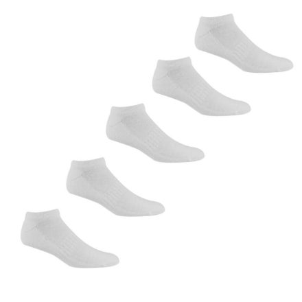 Regatta 5Pk Trainer Socks bokazokni csomag fehér