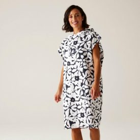 Regatta Adult Towel Robe Női poncsó fehér