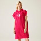 Regatta Adult Towel Robe Női poncsó piros