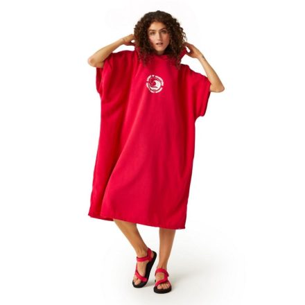 Regatta Adult Towel Robe Női poncsó piros