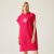 Regatta Adult Towel Robe Női poncsó piros