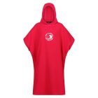 Regatta Adult Towel Robe Női poncsó piros