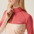 Regatta Womens Hepley női polár pulóver rózsaszín/korall/pink
