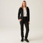 Regatta Wms Hood Newhill női polár felső fekete