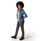 Regatta Wms Hood Newhill női polár felső kék