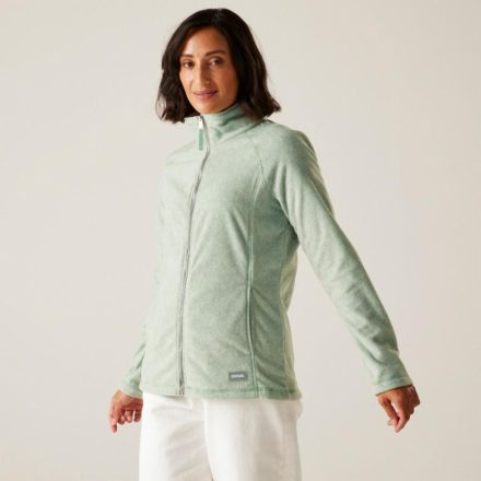 Regatta Mayse Full Zip Női polár pulóver zöld