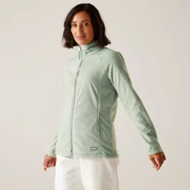 Regatta Mayse Full Zip Női polár pulóver zöld