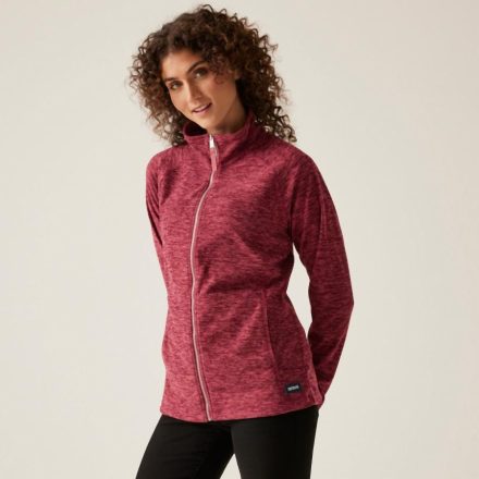 Regatta Mayse Full Zip Női polár pulóver rózsaszín/korall/pink