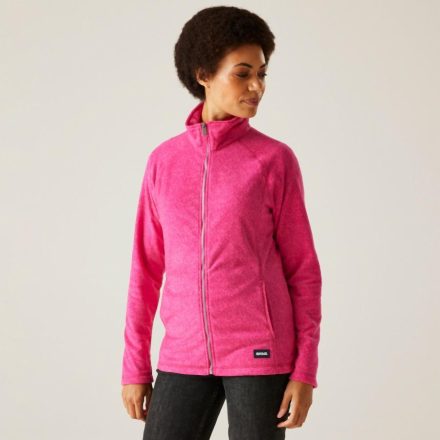Regatta Mayse Full Zip Női polár pulóver rózsaszín/korall/pink