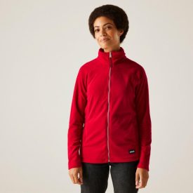 Regatta Mayse Full Zip Női polár pulóver bordó