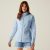 Regatta Mayse Full Zip Női polár pulóver kék