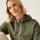 Regatta Bayletta Hoody II Női pamut pulóver zöld