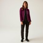 Regatta W Hood Newhill II Női polár pulóver bordó