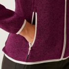 Regatta W Hood Newhill II Női polár pulóver bordó