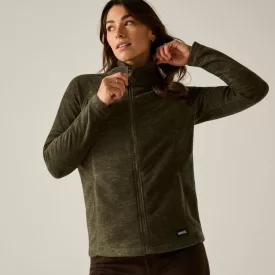 Regatta Mayse Full Zip Női polár felső zöld