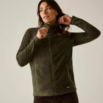 Regatta Mayse Full Zip Női polár felső zöld