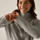 Regatta Mayse Full Zip Női polár felső szürke