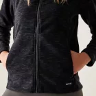 Regatta Mayse Full Zip Női polár felső fekete