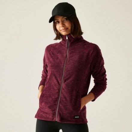 Regatta Mayse Full Zip Női polár felső bordó