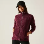 Regatta Mayse Full Zip Női polár felső bordó