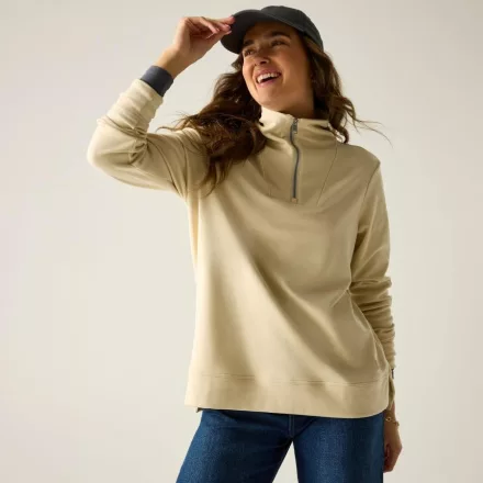 Regatta Demmi Half Zip Női polár felső bézs