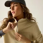 Regatta Demmi Half Zip Női polár felső bézs