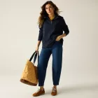 Regatta Demmi Half Zip Női polár felső kék
