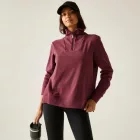 Regatta Demmi Half Zip Női polár felső bordó