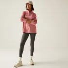 Regatta Demmi Half Zip Női polár felső rózsaszín/korall/pink