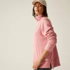 Regatta Demmi Half Zip Női polár felső rózsaszín/korall/pink