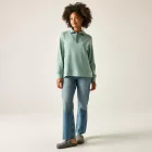 Regatta Demmi Half Zip Női polár felső zöld