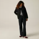 Regatta Lea Női teddy polár pulóver fekete