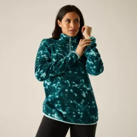 Regatta Margot 1/4 zip Női polár felső zöld