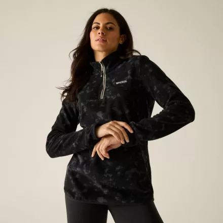 Regatta Margot 1/4 zip Női polár felső fekete