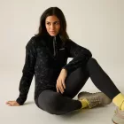 Regatta Margot 1/4 zip Női polár felső fekete