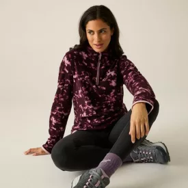 Regatta Margot 1/4 zip Női polár felső bordó