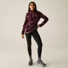 Regatta Margot 1/4 zip Női polár felső bordó