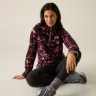 Regatta Margot 1/4 zip Női polár felső bordó