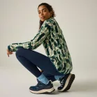 Regatta Margot 1/4 zip Női polár felső zöld