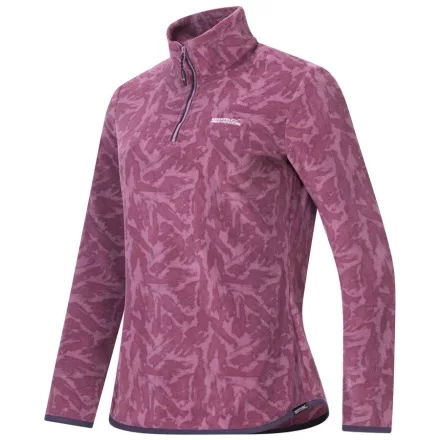 Regatta Margot 1/4 zip Női polár felső rózsaszín/korall/pink