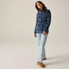 Regatta WmsFrankieBgH/Z Női teddy polár pulóver kék