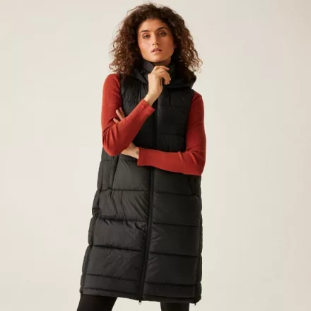 Regatta Ganella Női steppelt mellény fekete